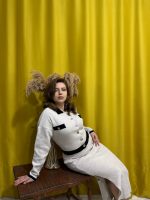 Yırtmaç Etek Hırka Takım - Görsel 2