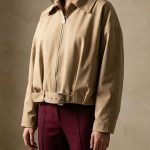 Kemerli Bomber Ceket