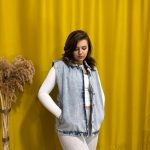 Mavi Cepli Kot Yelek