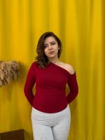 Kayık Yaka Pamuk Body - Görsel 2